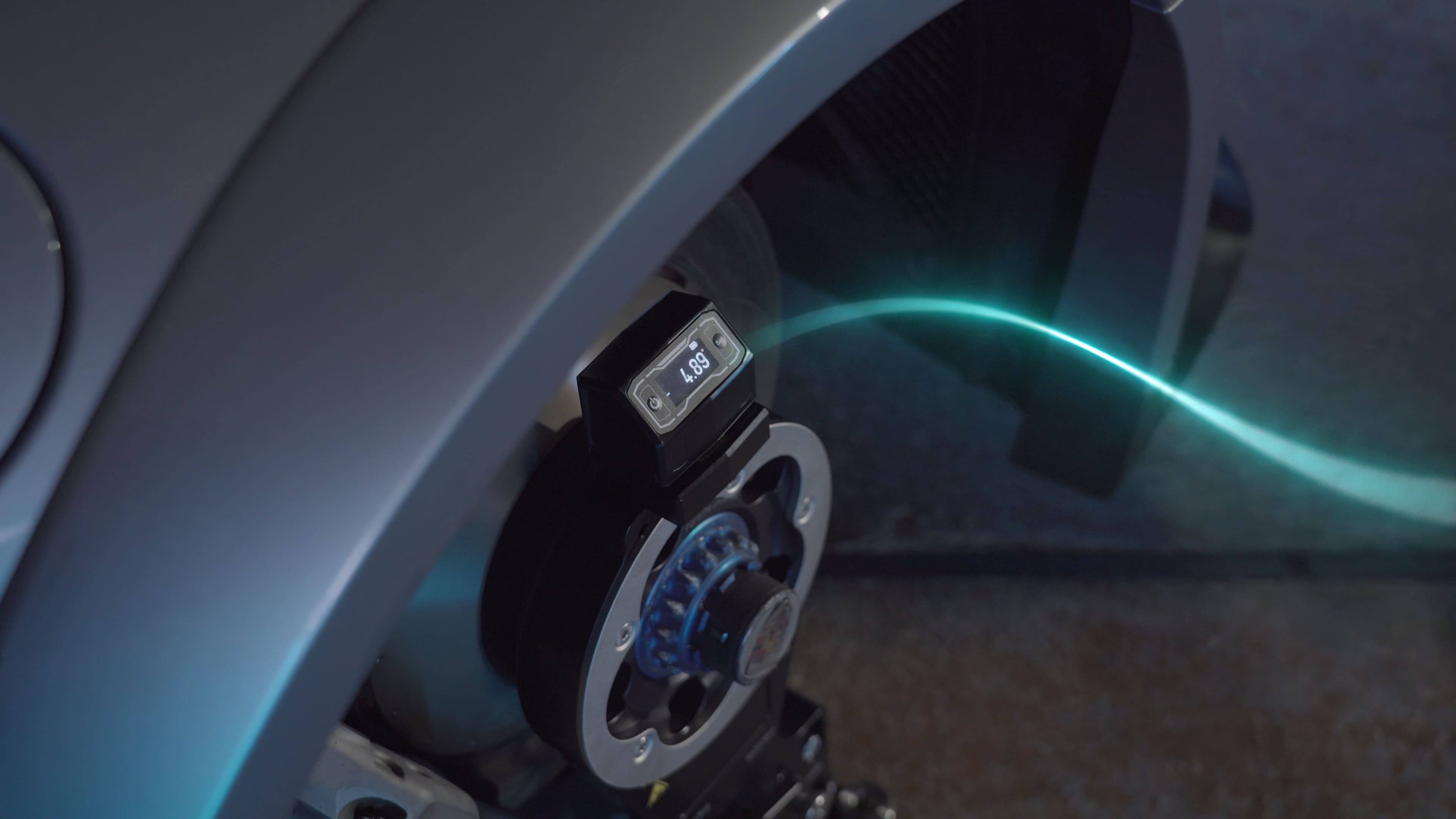 SetupWizzard Camber Sensor zur digitalen Sturzmessung am Fahrzeug