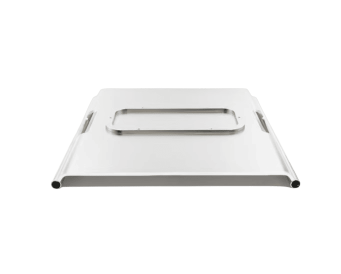 SetupWizzard Tire Plate Rückseite für präzise Fahrzeug- und Fahrwerksvermessung